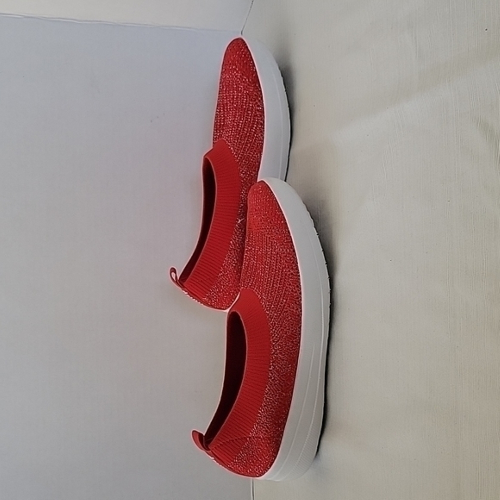 Fitflop Womens Uberknit Slip On BallerinaFlats Classic Red US‎ Size 7 H95-203 - Picture 5 of 5